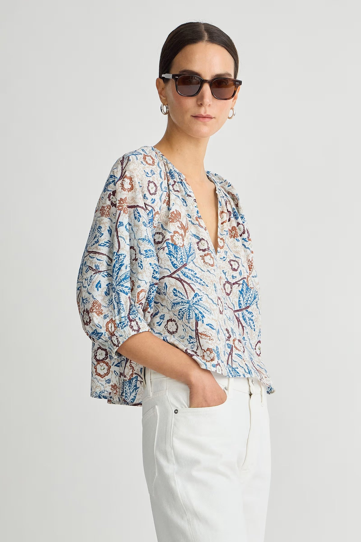 apiece apart nele top earthly delights batik