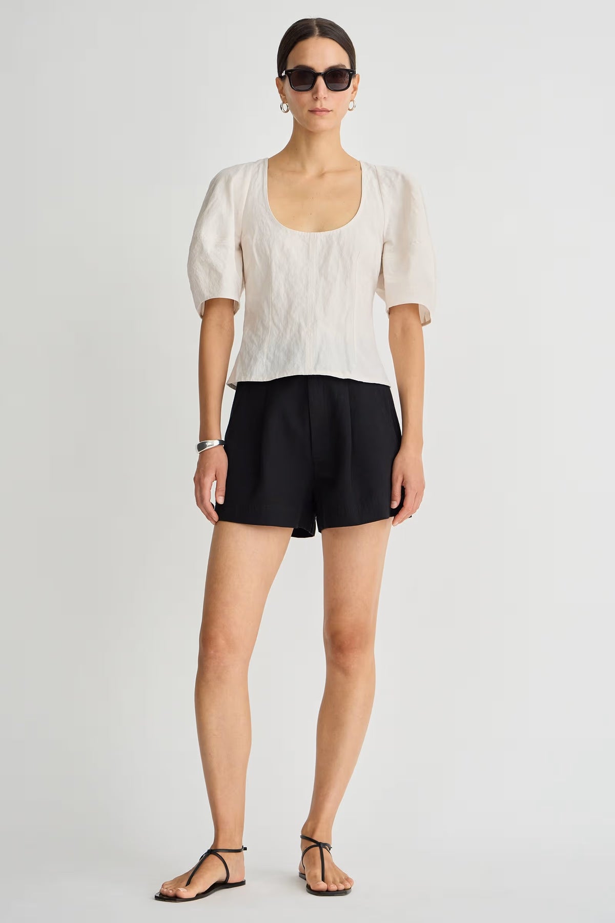 apiece apart short bari short black