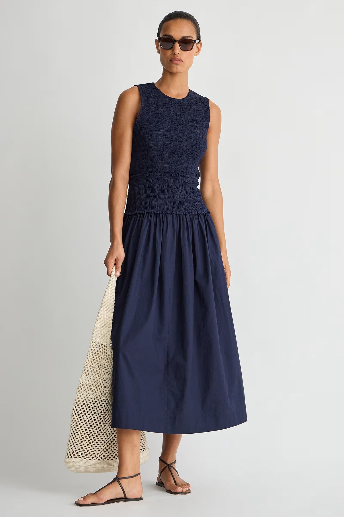 apiece apart siempre tank maxi midnight