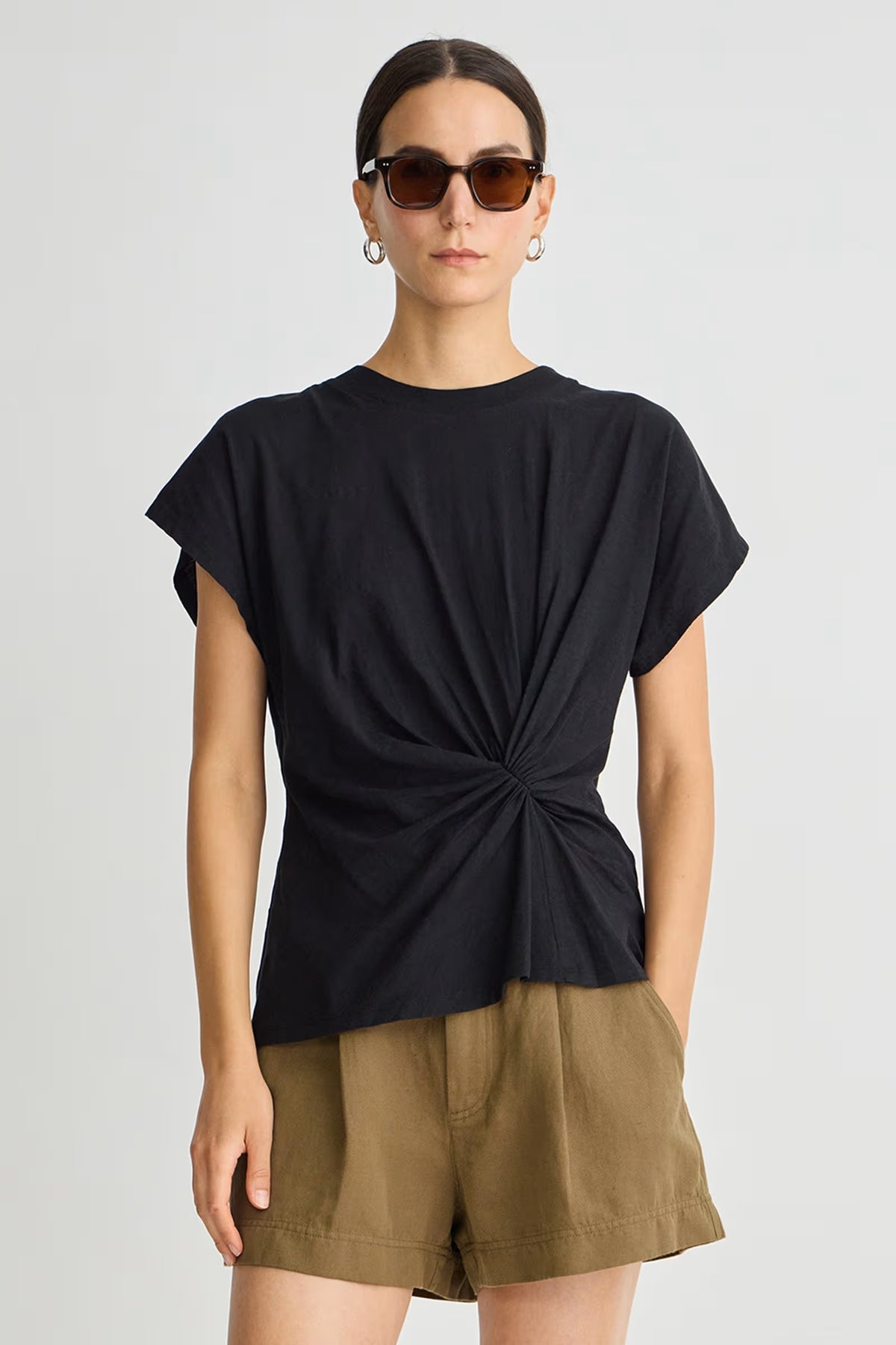 apiece apart volta twist top black