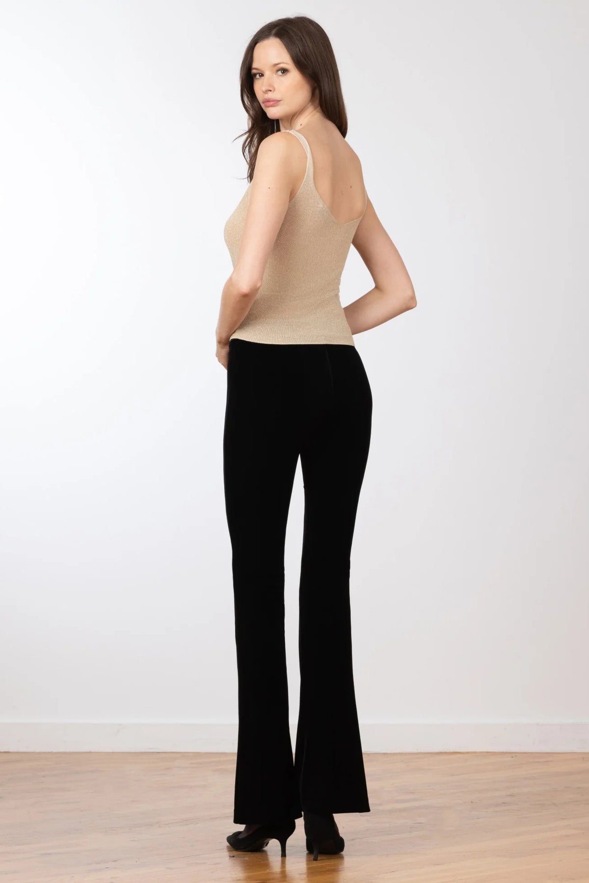 avenue montaigne bellini black velvet