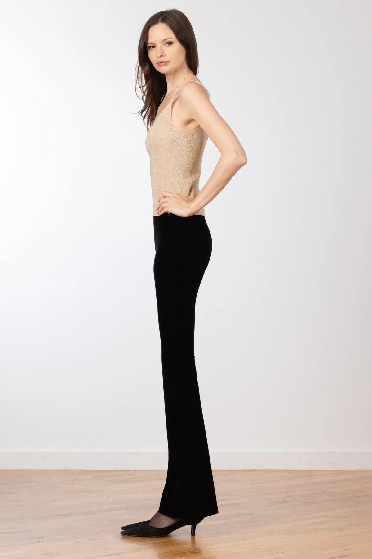 avenue montaigne bellini black velvet