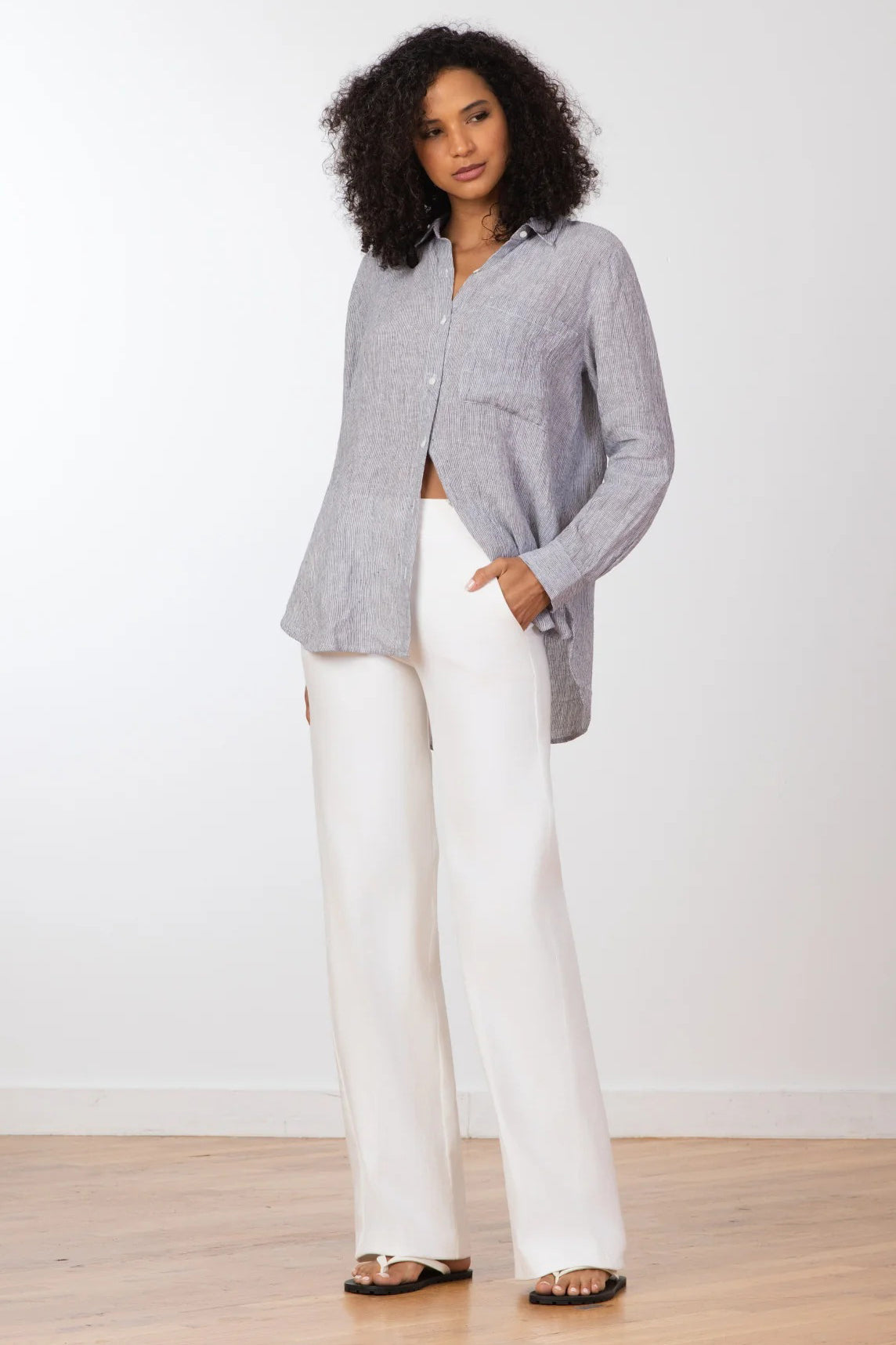 avenue montaigne carla white denim