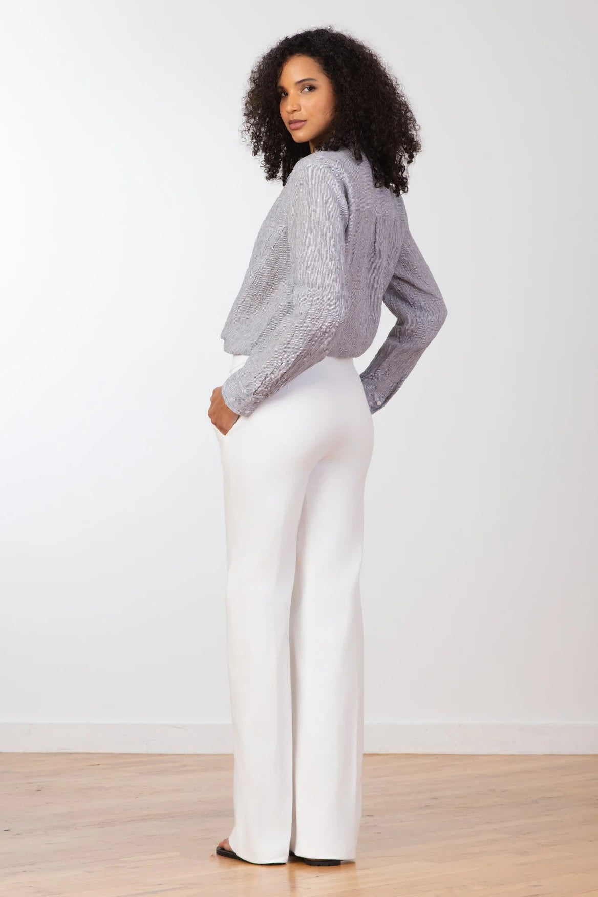 avenue montaigne carla white denim