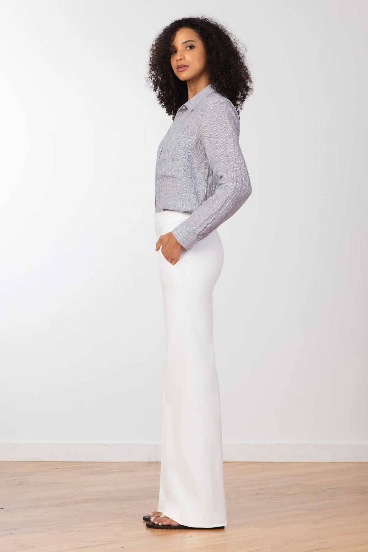 avenue montaigne carla white denim