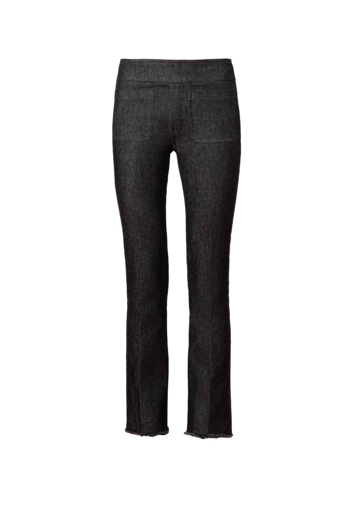 avenue montaigne stitch black denim