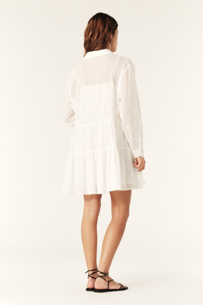 ba&sh cosima mini dress white 