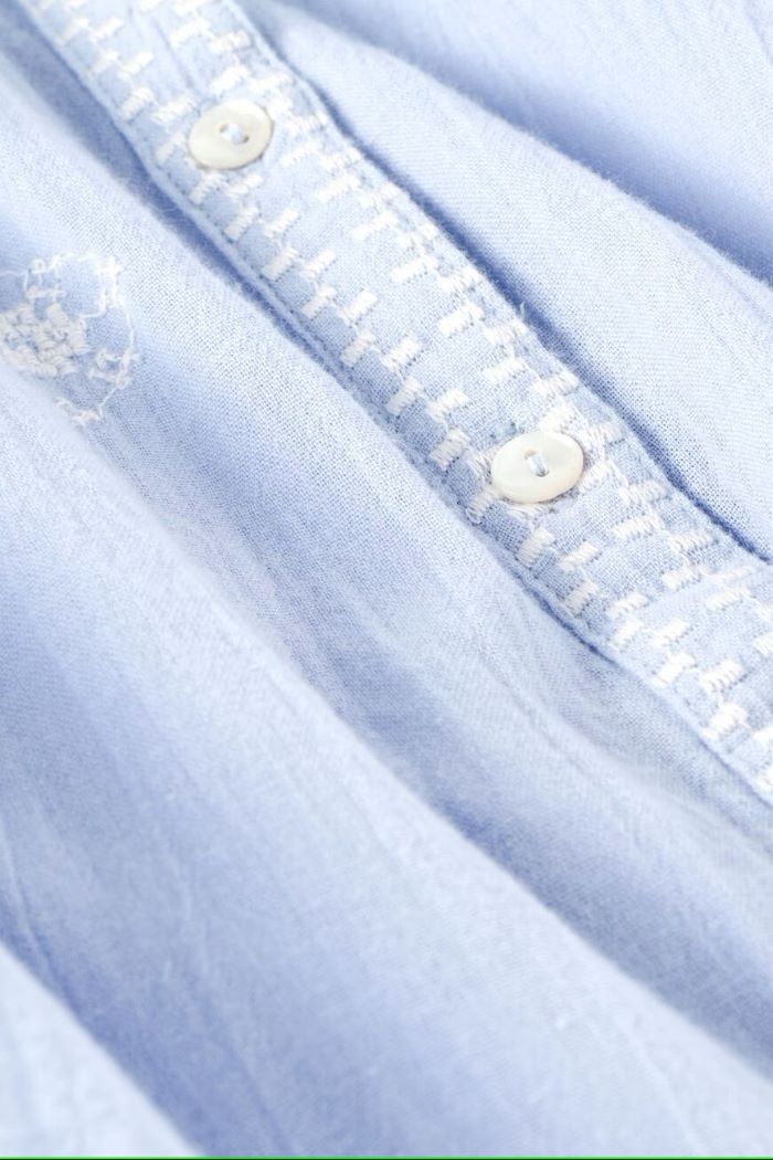 ba&sh duha shirt sky blue 