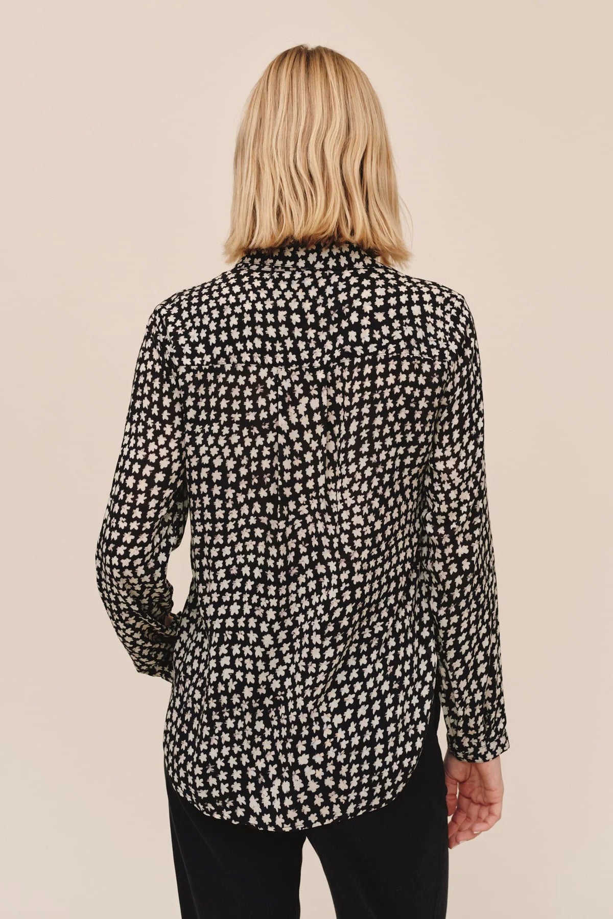 bella dahl hipster shirt sketched stars