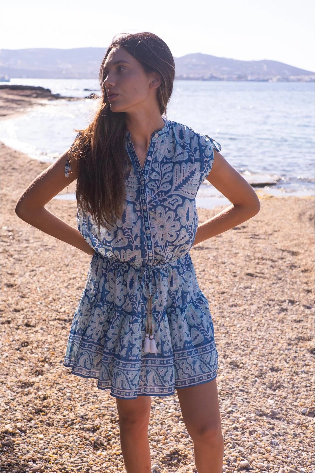 bell paula mini turquoise floral