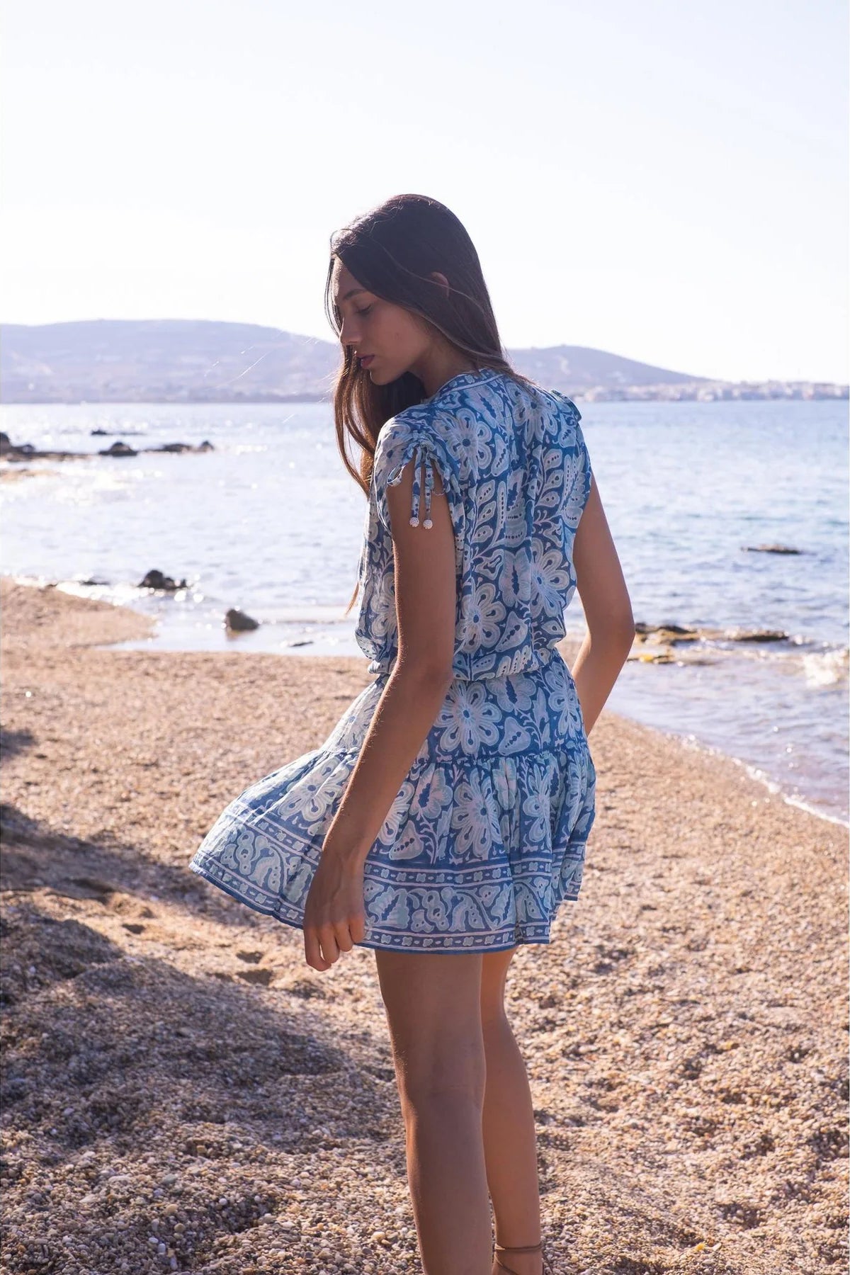 bell paula mini turquoise floral