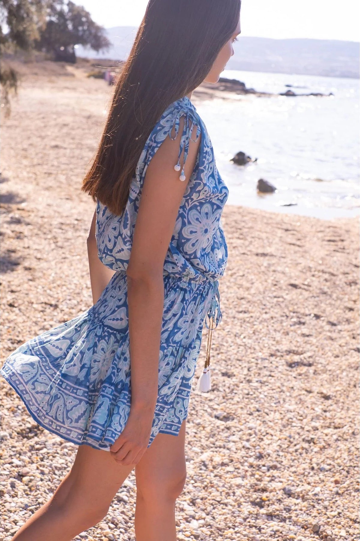 bell paula mini turquoise floral