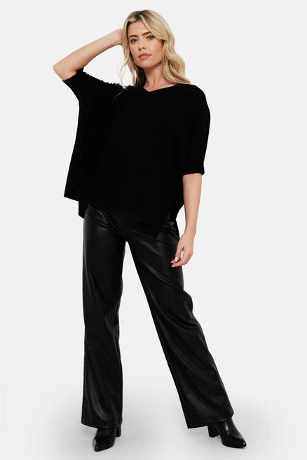 brodie bronte cashmere tee black