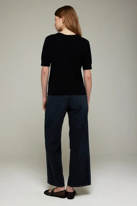 brodie lucy crew neck tee coal 