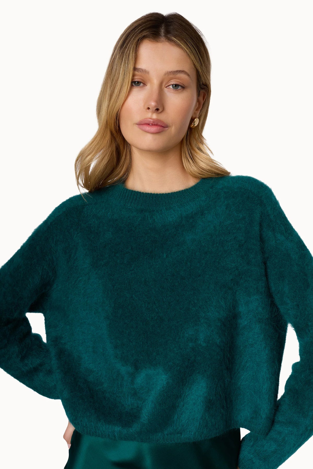 cami nyc niall sweater dark green