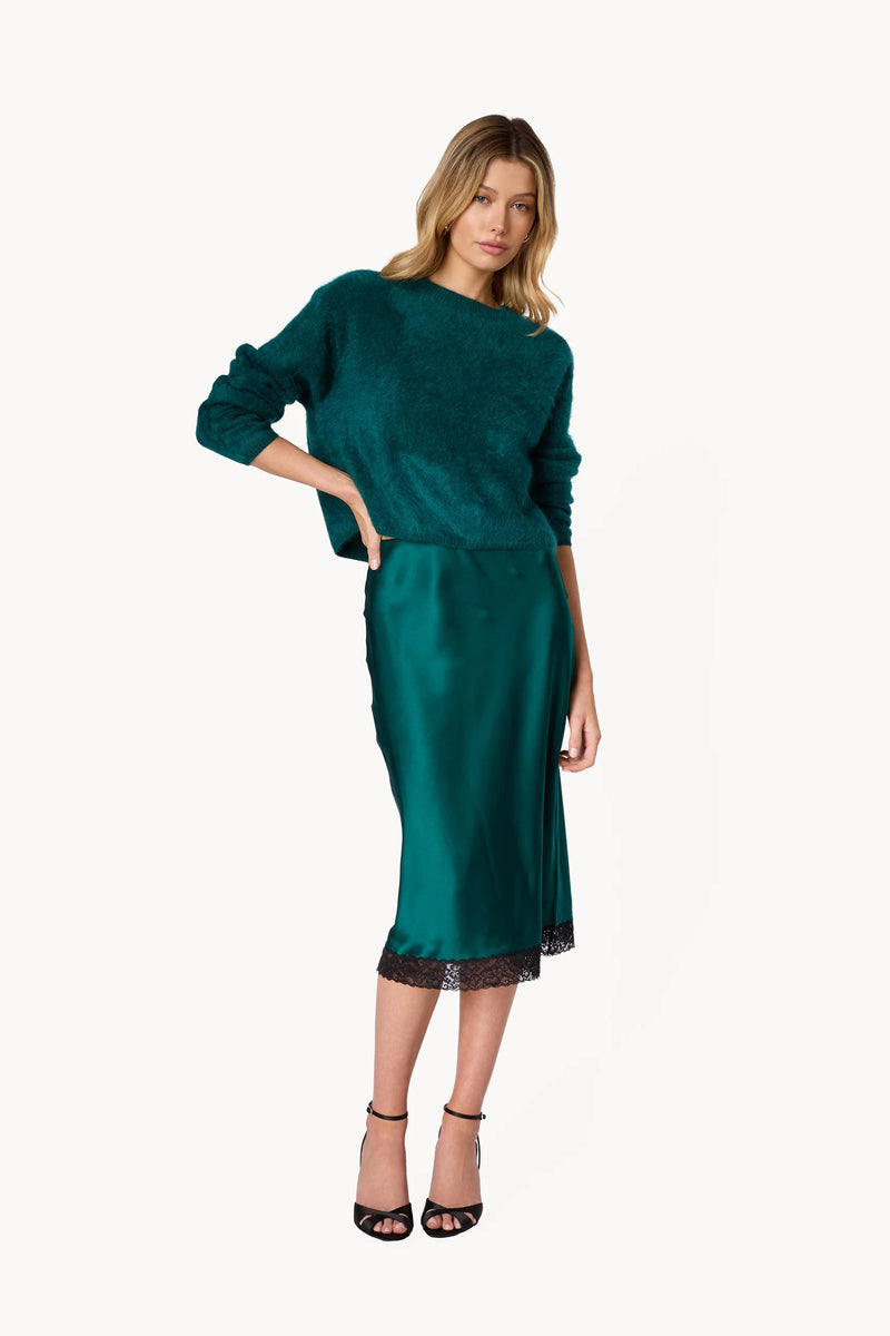 cami nyc niall sweater dark green