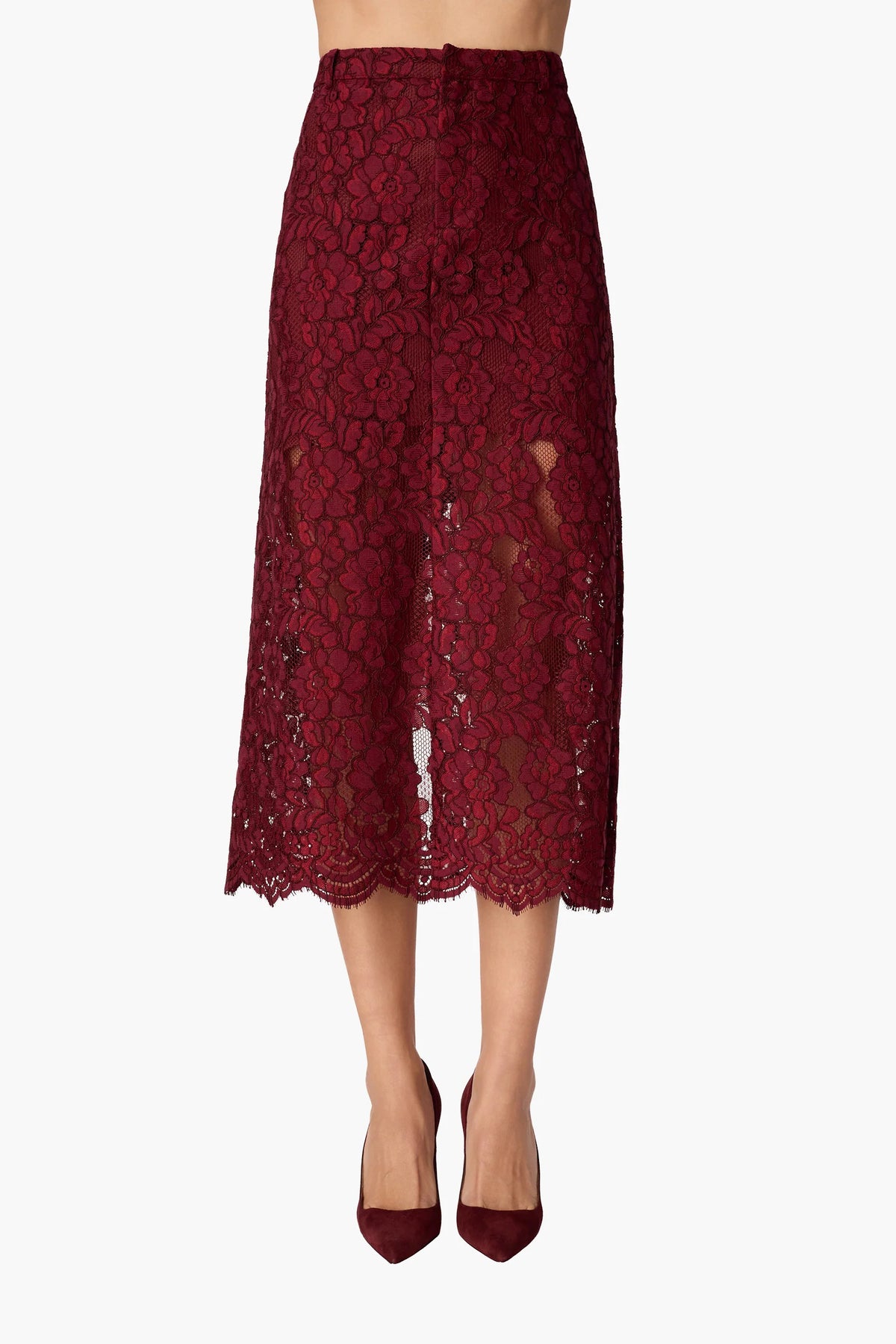 cami nyc osmond lace midi skirt compote