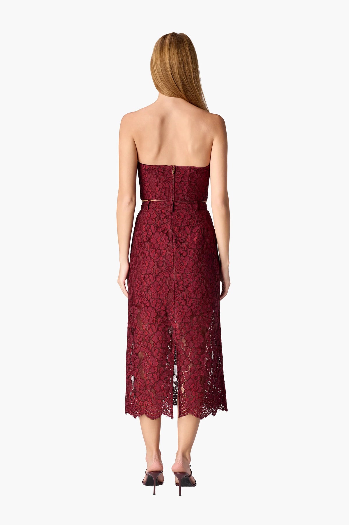cami nyc osmond lace midi skirt compote