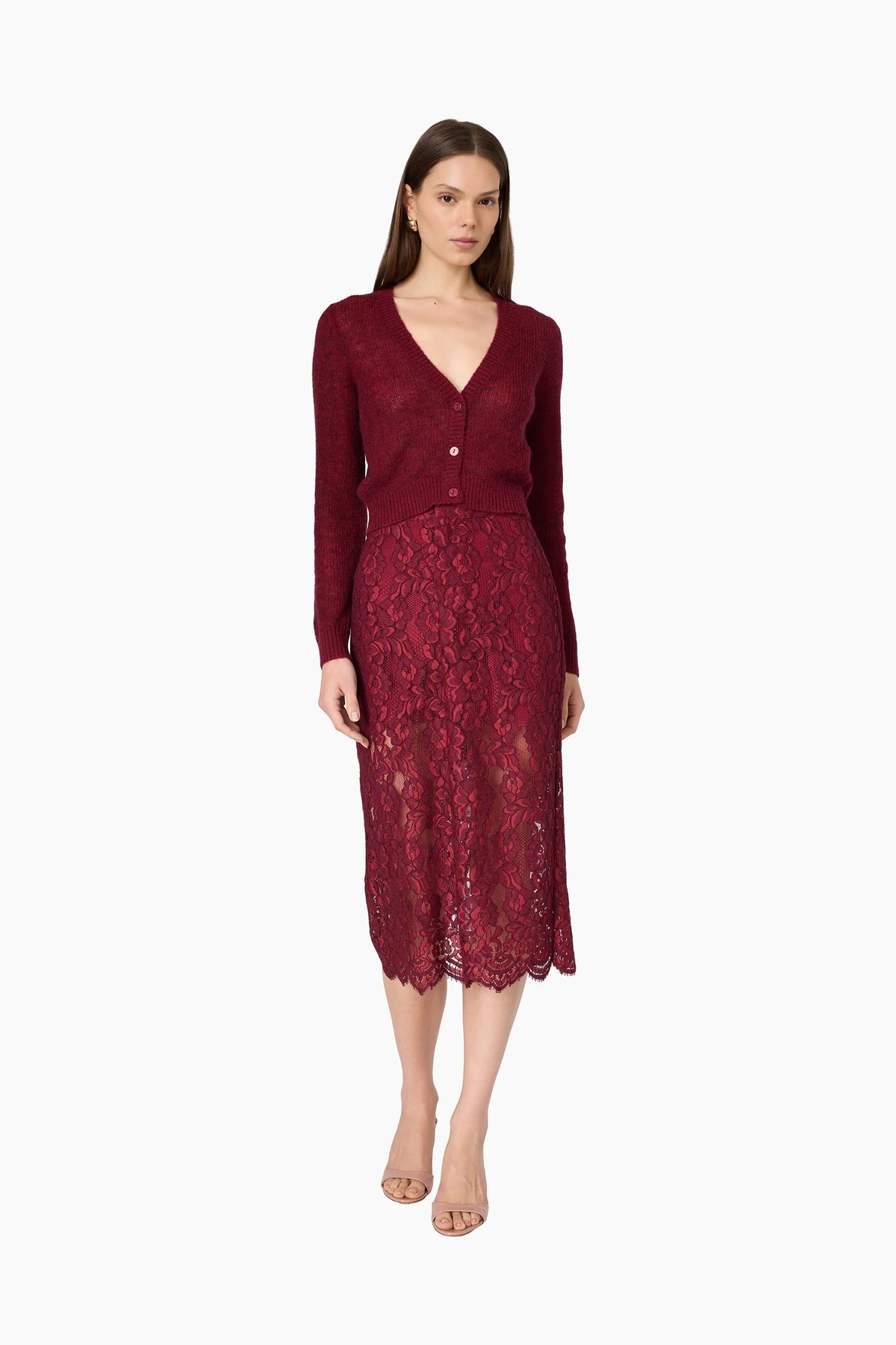 cami nyc osmond lace midi skirt compote