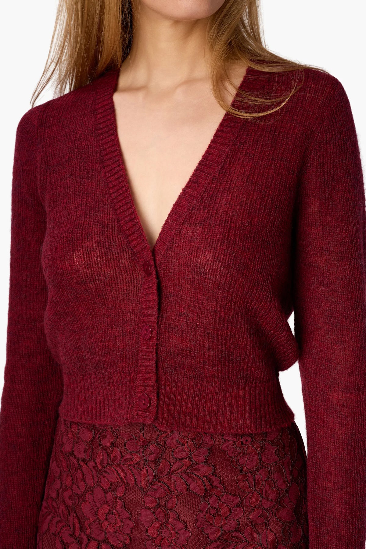 cami nyc sonny cardigan compote