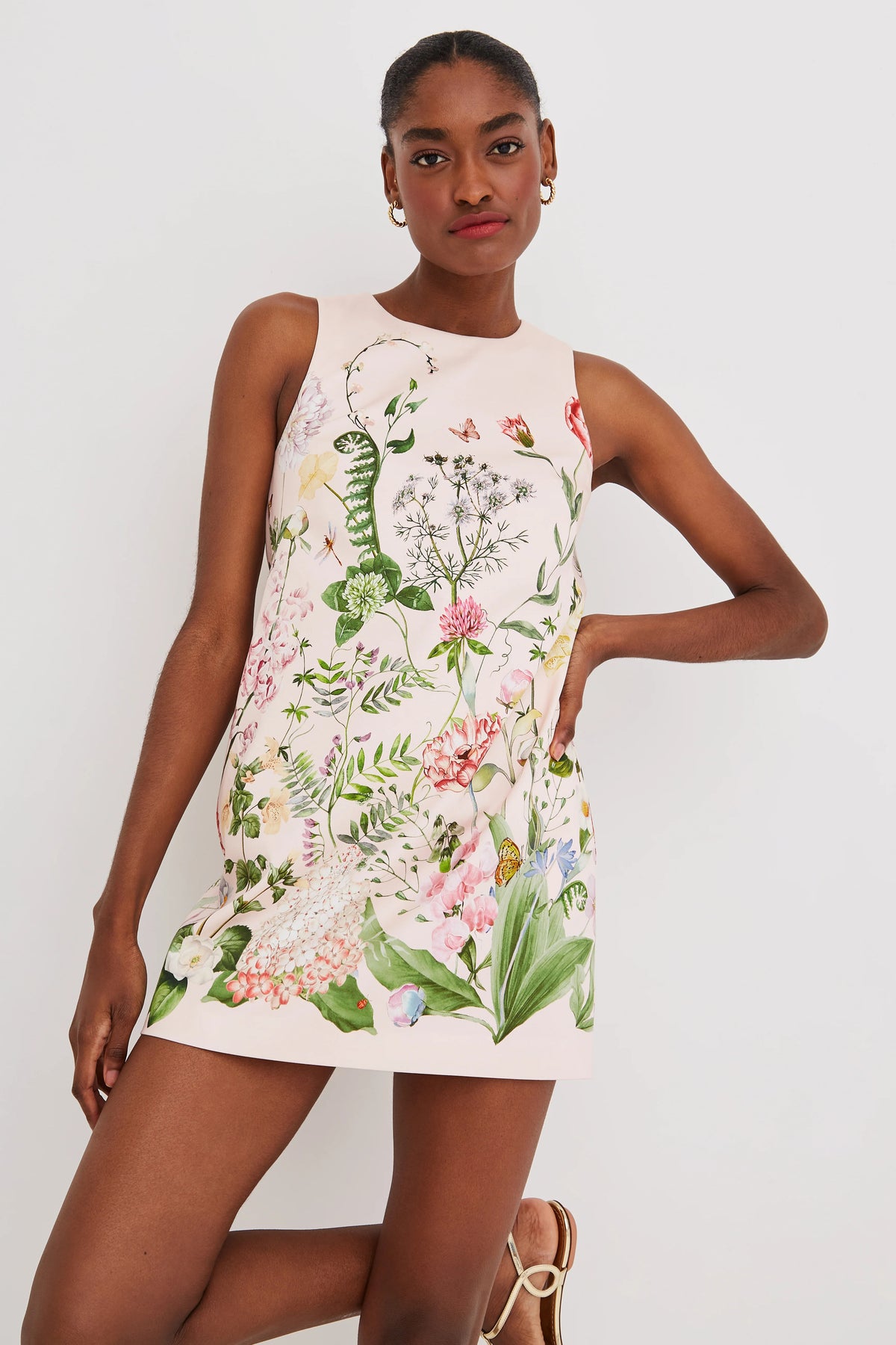 cara cara mackenzie dress bloomsfield pink