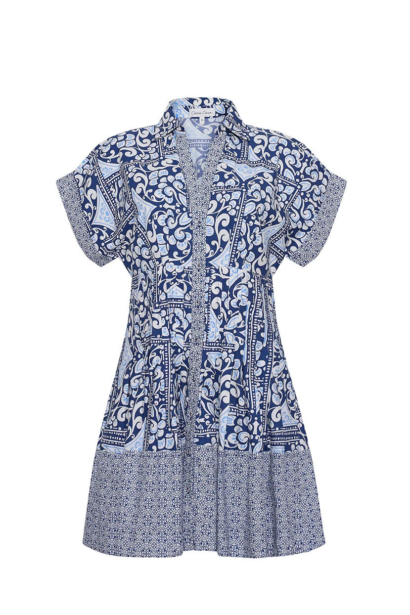 cara cara nash mini hart tile navy