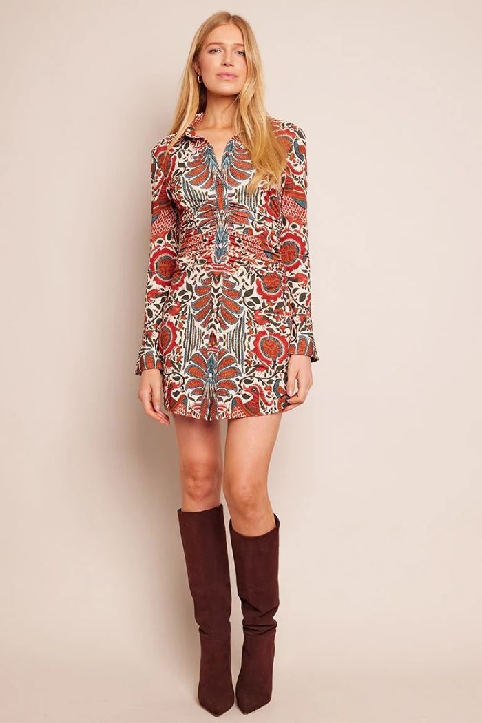 cara cara shirley mini dress turtledove luxor 