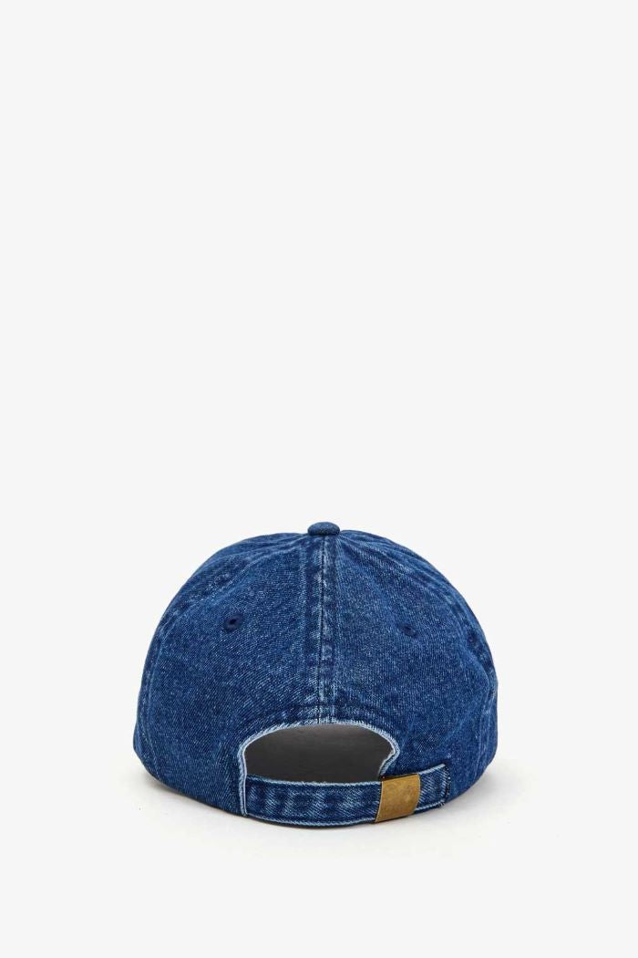 clare v. baseball hat navy denim