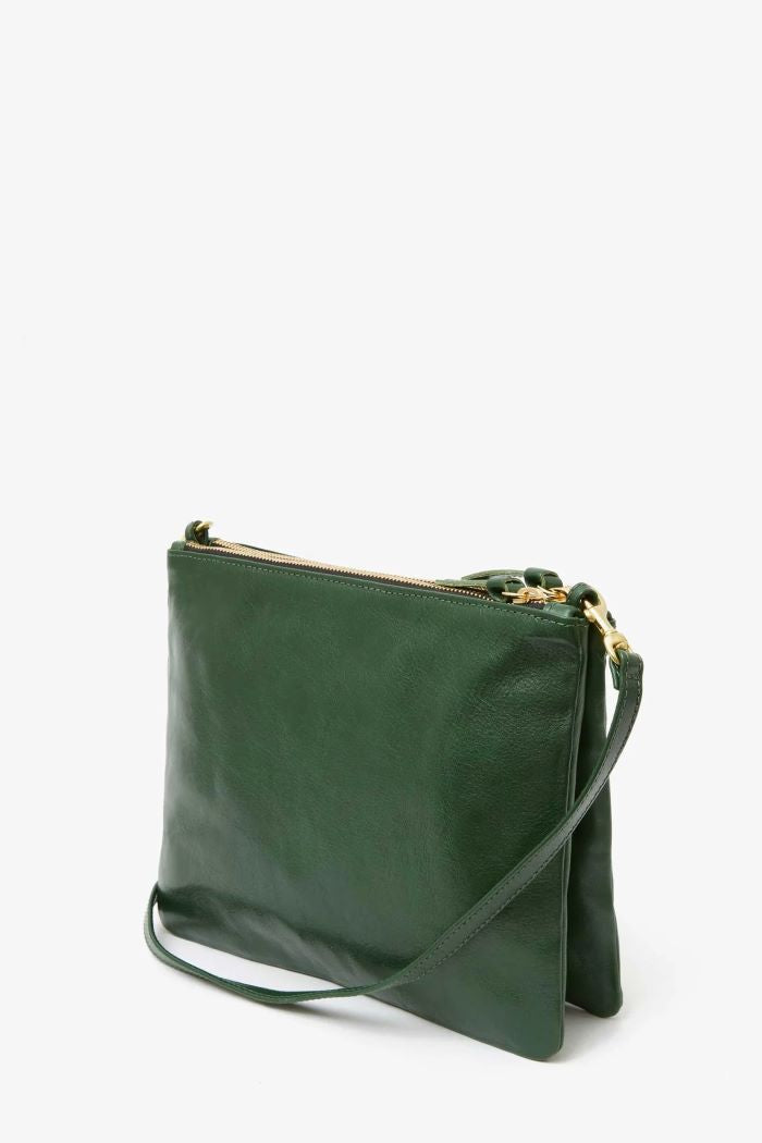 clare v. double sac bretelle evergreen 