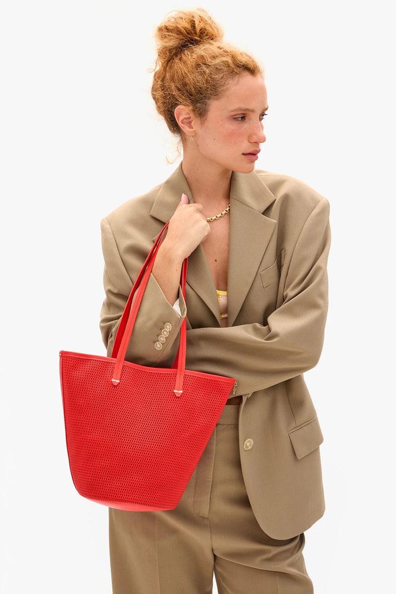 clare v. choupette bright poppy diamond perf