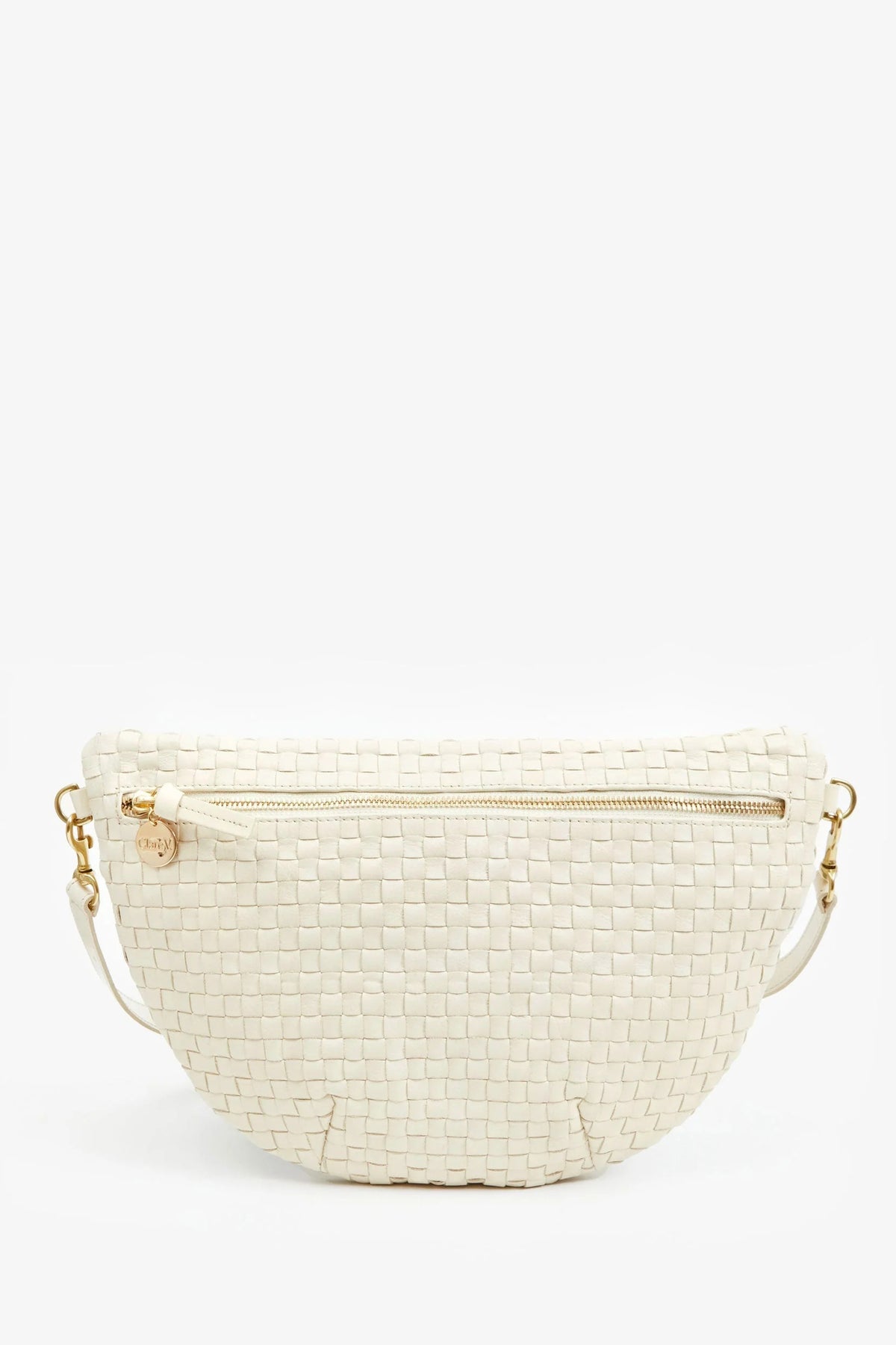 clare v. grande fanny cream woven checker