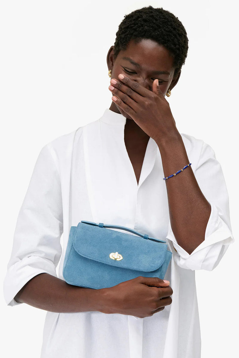 clare v. kathryn desert blue suede