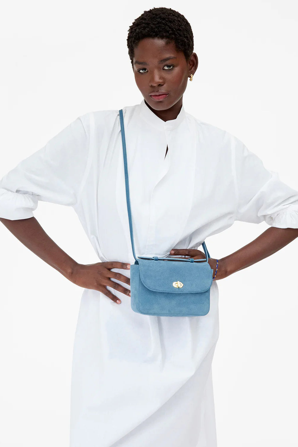 clare v. kathryn desert blue suede