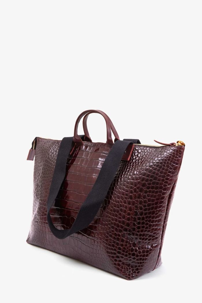 clare v. le zip sac bordeaux 