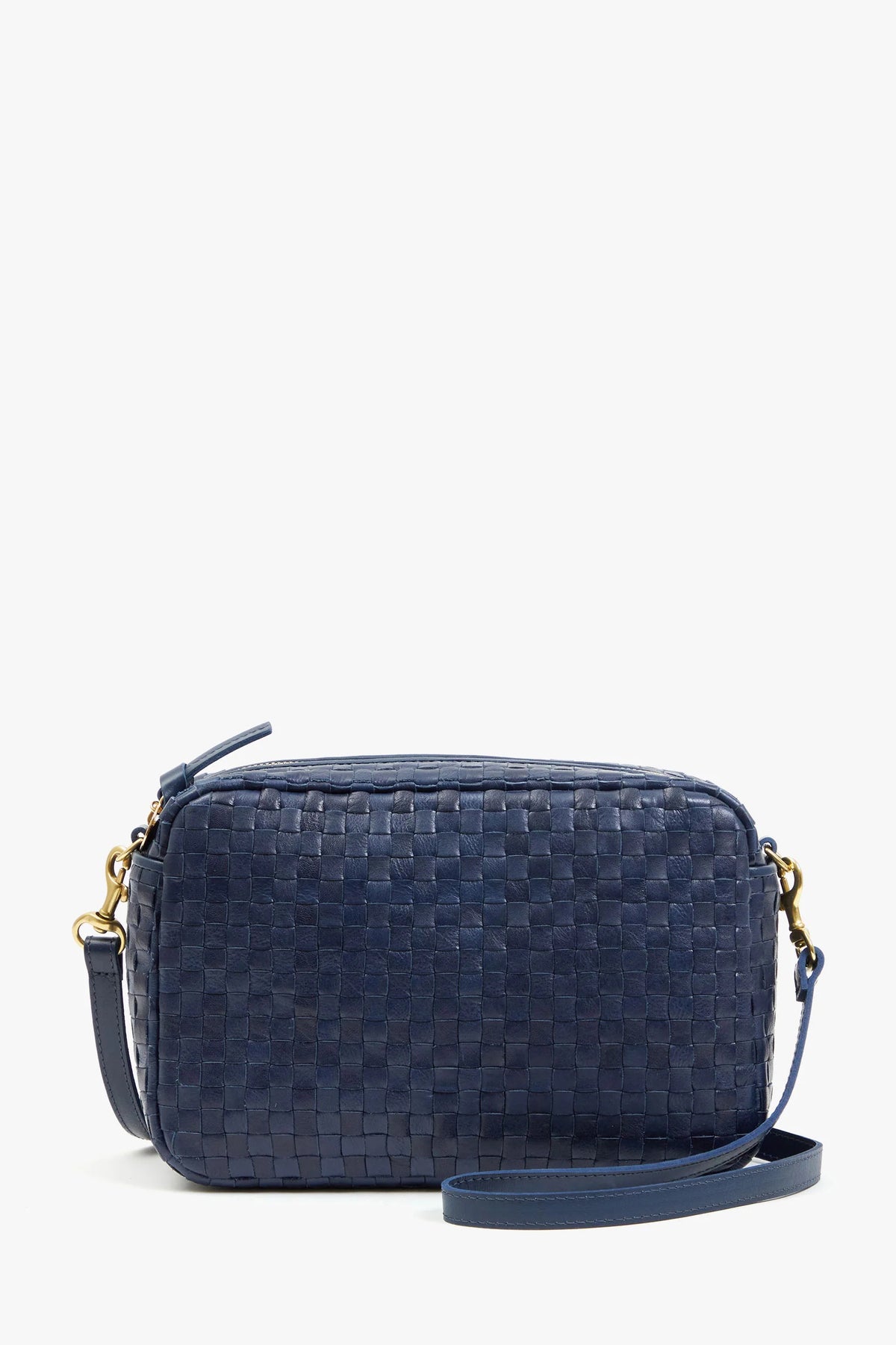 clare v. marisol bleu marine woven