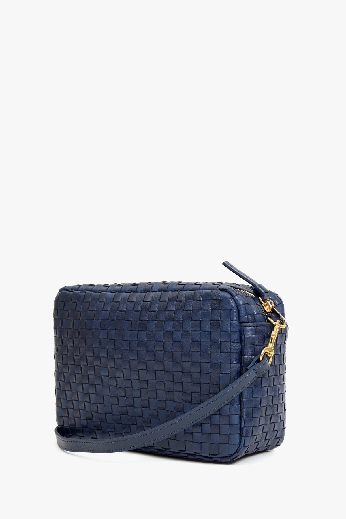 clare v. marisol bleu marine woven