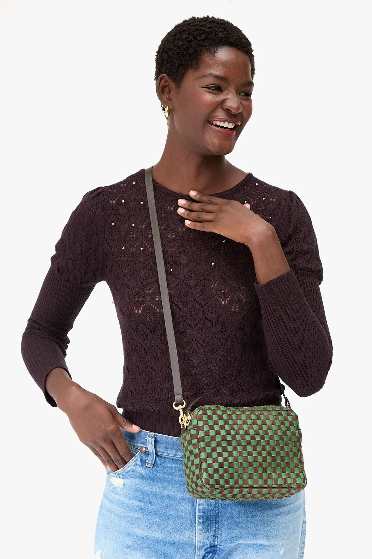 clare v. midi sac deep pine chocolate