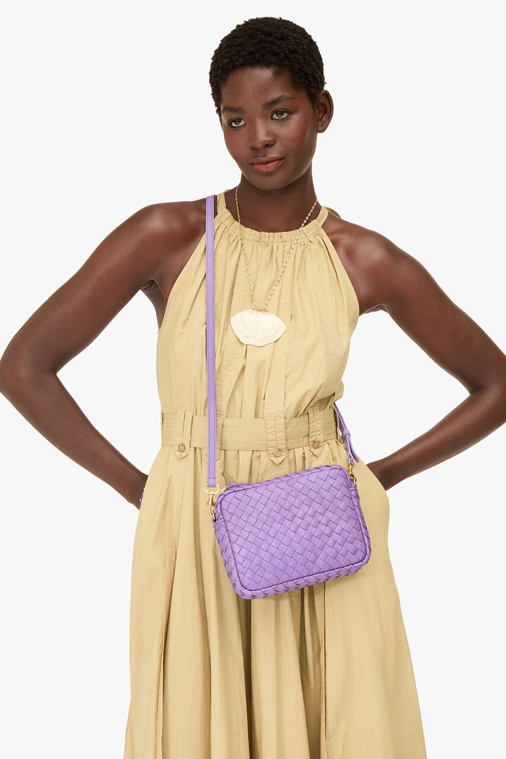 clare v. midi sac jacaranda woven