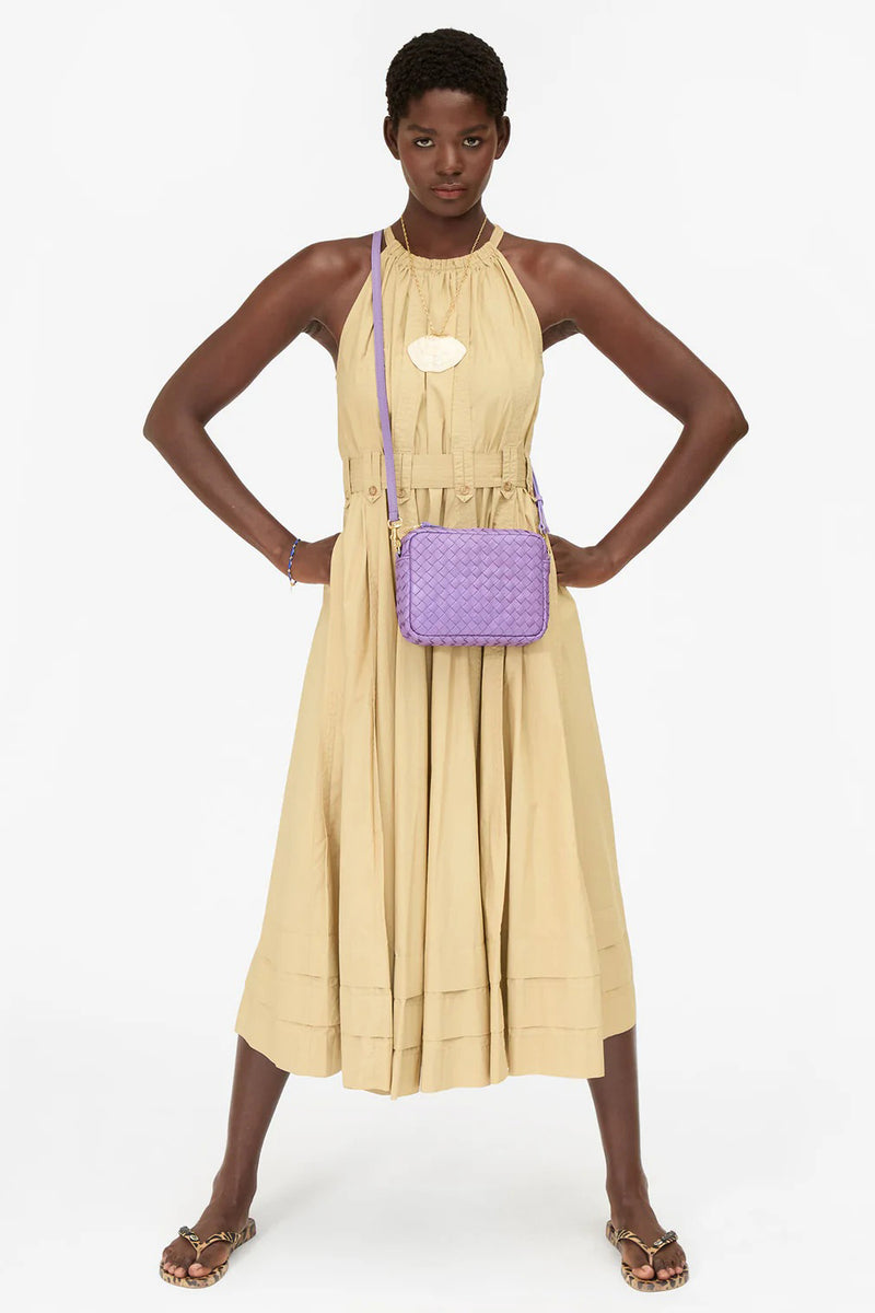 clare v. midi sac jacaranda woven