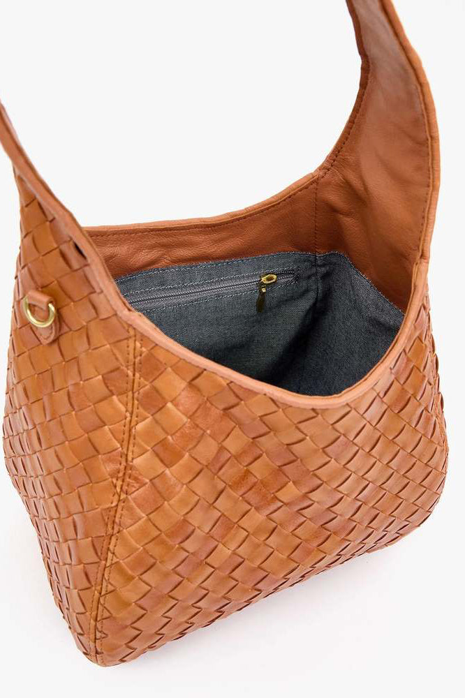clare v. petit bando natural woven diagonal 