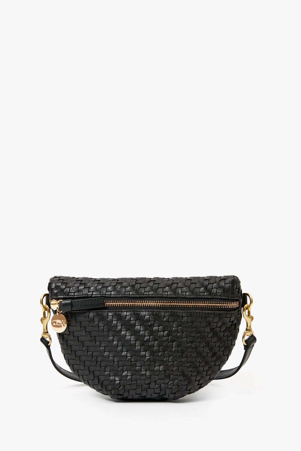 clare v. petite fanny black woven zig zag