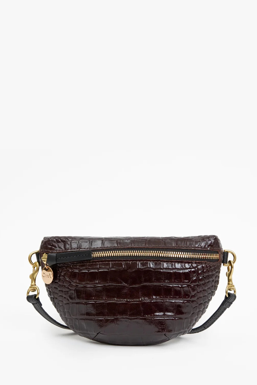 clare v. petite fanny mahogany croco