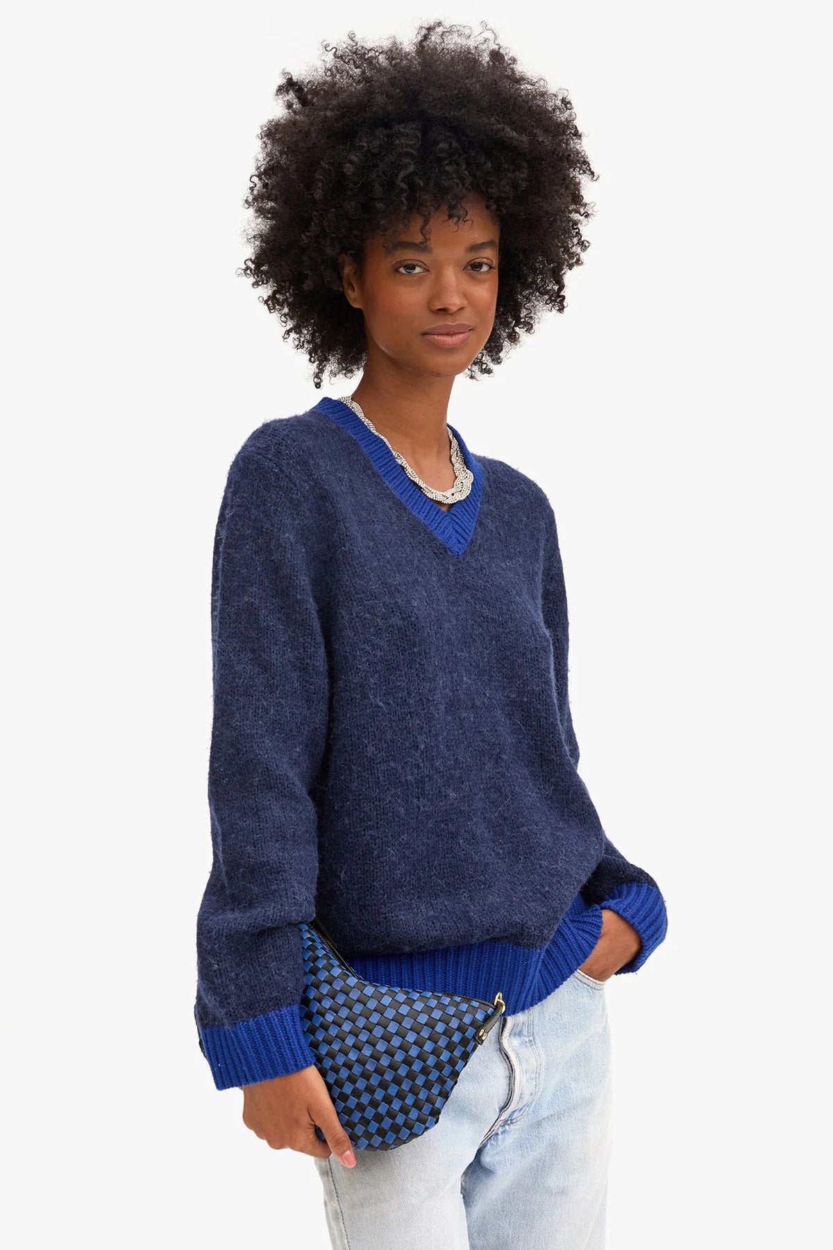 clare v. petit moyen black cobalt blue