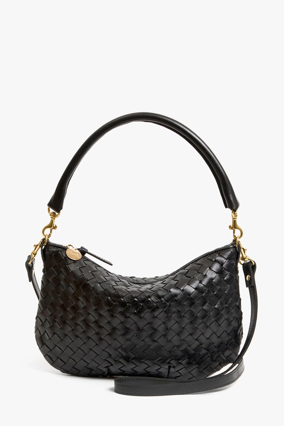 clare v. petit moyen black diagonal woven