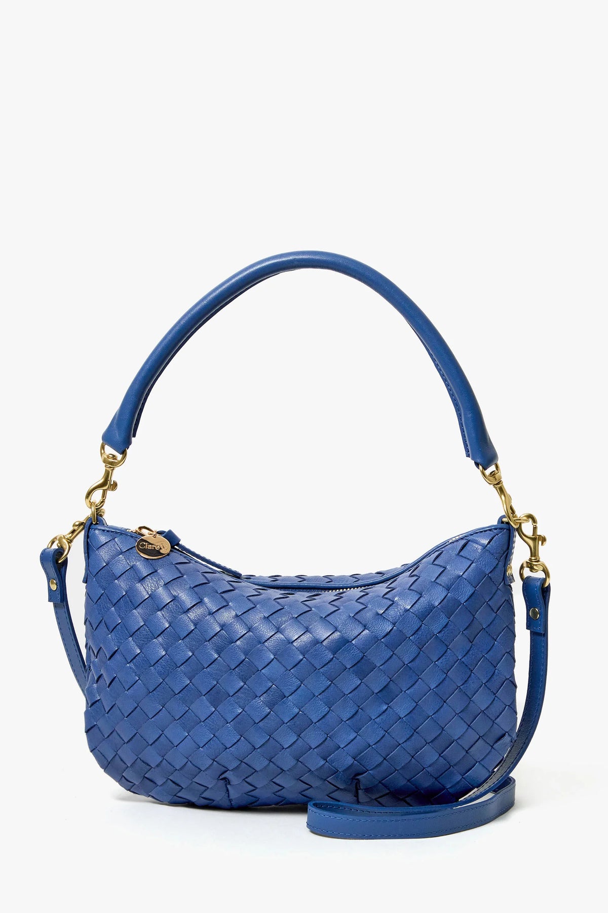 clare v. petit moyen french blue woven