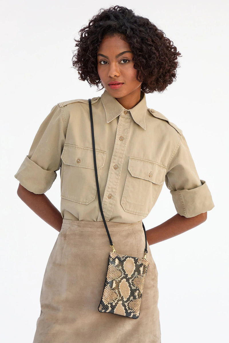 clare v. poche tan desert snake