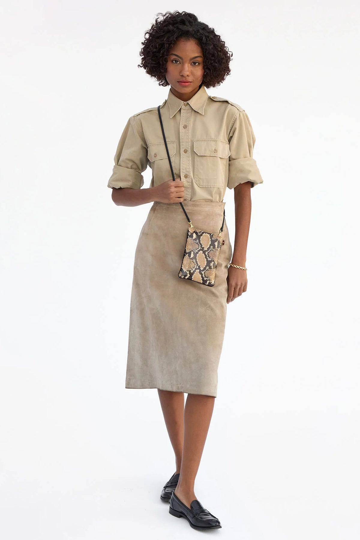 clare v. poche tan desert snake