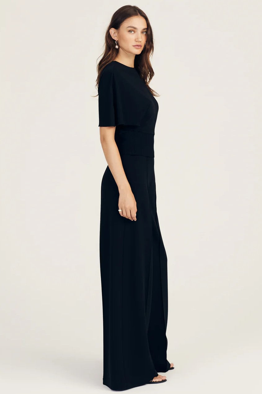 derek lam 10 crosby tempest wide leg trouser black 