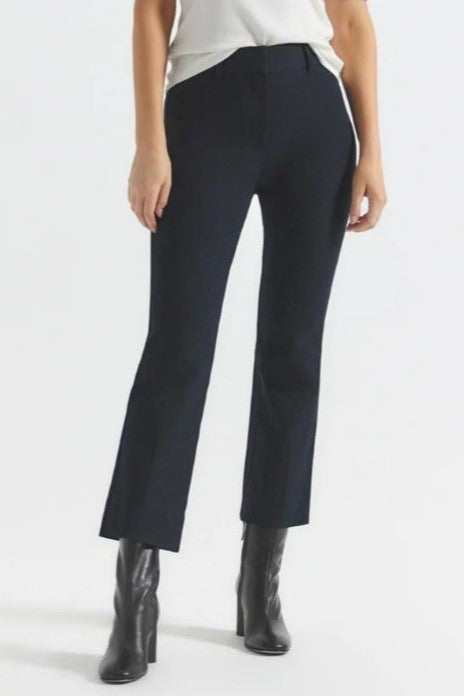 derek lam 10 crosby crop flare trouser