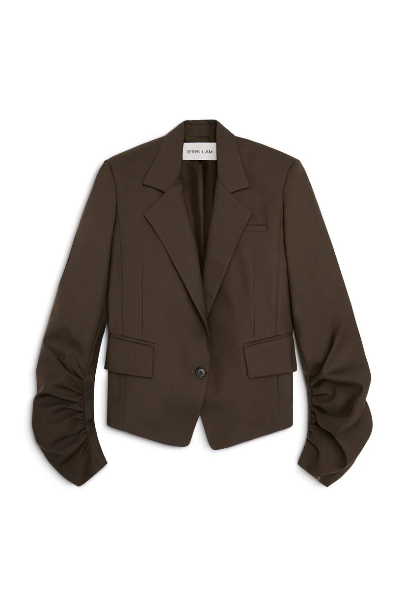 derek lam charlie blazer ash brown
